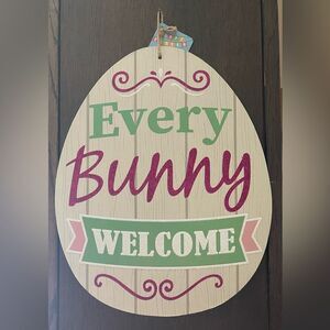 Easter Farmhouse Pastel Easter Egg Wall Decor